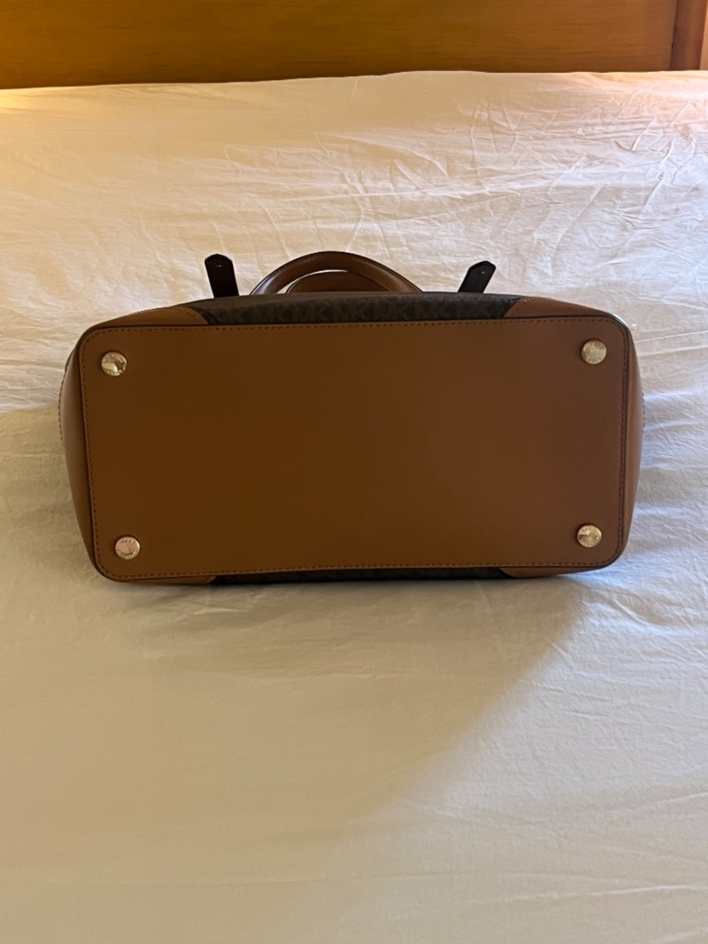 Michael Kors Brown Logo Handbag - Picture 6 of 6